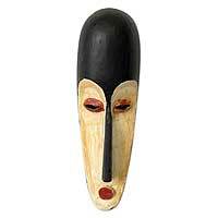 Africa Gabonese wood mask, 'Fang Forest Spirit' - Africa Gabonese wood mask