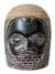 Máscara de madera de África Benin - Máscara de pared de madera de Benin