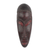Yoruban wood African mask, 'Gelede Mourning' - African Carved Wood Mask