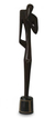 Wood statuette, 'Thinking Shadow' - Sese Wood Sculpture thumbail