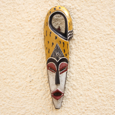 Afrikanische Holzmaske - einzigartige Holzmaske