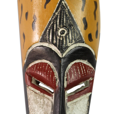 Máscara de madera africana - Máscara de madera única