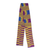 Cotton blend kente cloth scarf, 'God's Child' (4 inch width) - Cotton blend kente cloth scarf 4 inch thumbail