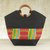 Cotton kente tote bag, 'Neighborly Love' - Cotton kente tote bag (image 2) thumbail