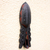 Ghanaian wood mask, 'A Man of Wealth' - African wood mask (image 2b) thumbail