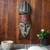 African mask, 'Vigilance' - Authentic Handcrafted Beaded African Mask (image 2) thumbail