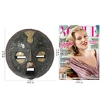 Ghanaian wood mask, 'Sign of Protection' - African Wood Mask