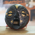 Ghanaian wood mask, 'Beautiful Soul' - Hand Crafted African Wood Mask (image 2) thumbail