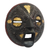 Ghanaian wood mask, 'Beautiful Soul' - Hand Crafted African Wood Mask (image 2e) thumbail