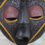 Africa wood mask, 'Patience' - Hand Made Wood Mask (image 2c) thumbail