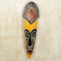 African wood mask - Sangaya | NOVICA