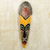 Ghanaian wood mask, 'Protect the Jungle' - African Wood Wall Mask thumbail