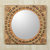 Mirror, 'African Tradition' - Rustic Wood Wall Mirror (image 2) thumbail