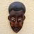 Ghanaian wood mask, 'You Are Loved' - Hand Carved African Wood Mask thumbail