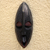 African wood mask, 'Family First' - Handcrafted Wood Mask from Africa (image 2) thumbail
