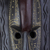 Ghanaian wood mask, 'The Conqueror' - Artisan Crafted Wood Mask