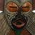 Ghanaian wood mask, 'Osudum Chief Priest' - Hand Crafted African Wood Mask (image 2d) thumbail