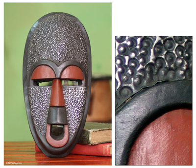 Ghanaian wood mask, Detector of Evil