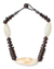 Halskette aus Achatperlen - Halskette aus Achatperlen