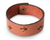 Men's leather wristband bracelet, 'Hide and Seek in Tan' - Men's leather wristband bracelet