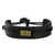 Men's leather wristband bracelet, 'Stand Together in Black' - Men's Leather Wristband Bracelet (image 2a) thumbail