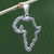 Sterling silver pendant, 'Ghana, Africa' - Handmade Sterling Silver Pendant (image 2b) thumbail