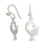 Sterling silver dangle earrings, 'Back to My Roots' - Sterling Silver Dangle Earrings (image 2d) thumbail