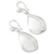 Sterling silver dangle earrings, 'Prosperity' - Sterling Silver Dangle Earrings (image 2b) thumbail