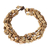 Bamboo multi-strand necklace, 'Sophisticated Earth' - Bamboo multi-strand necklace (image 2a) thumbail