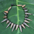Soapstone beaded necklace, 'Royal Akan' - Soapstone Beaded Necklace from Africa (image 2) thumbail