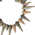 Soapstone beaded necklace, 'Royal Akan' - Soapstone Beaded Necklace from Africa (image 2e) thumbail