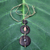 Coconut shell necklace, 'Bold Africa' - Coconut Shell Pendant Necklace thumbail