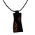 Teak wood pendant necklace, 'Talk' - African Teak Wood Pendant Necklace (image 2a) thumbail