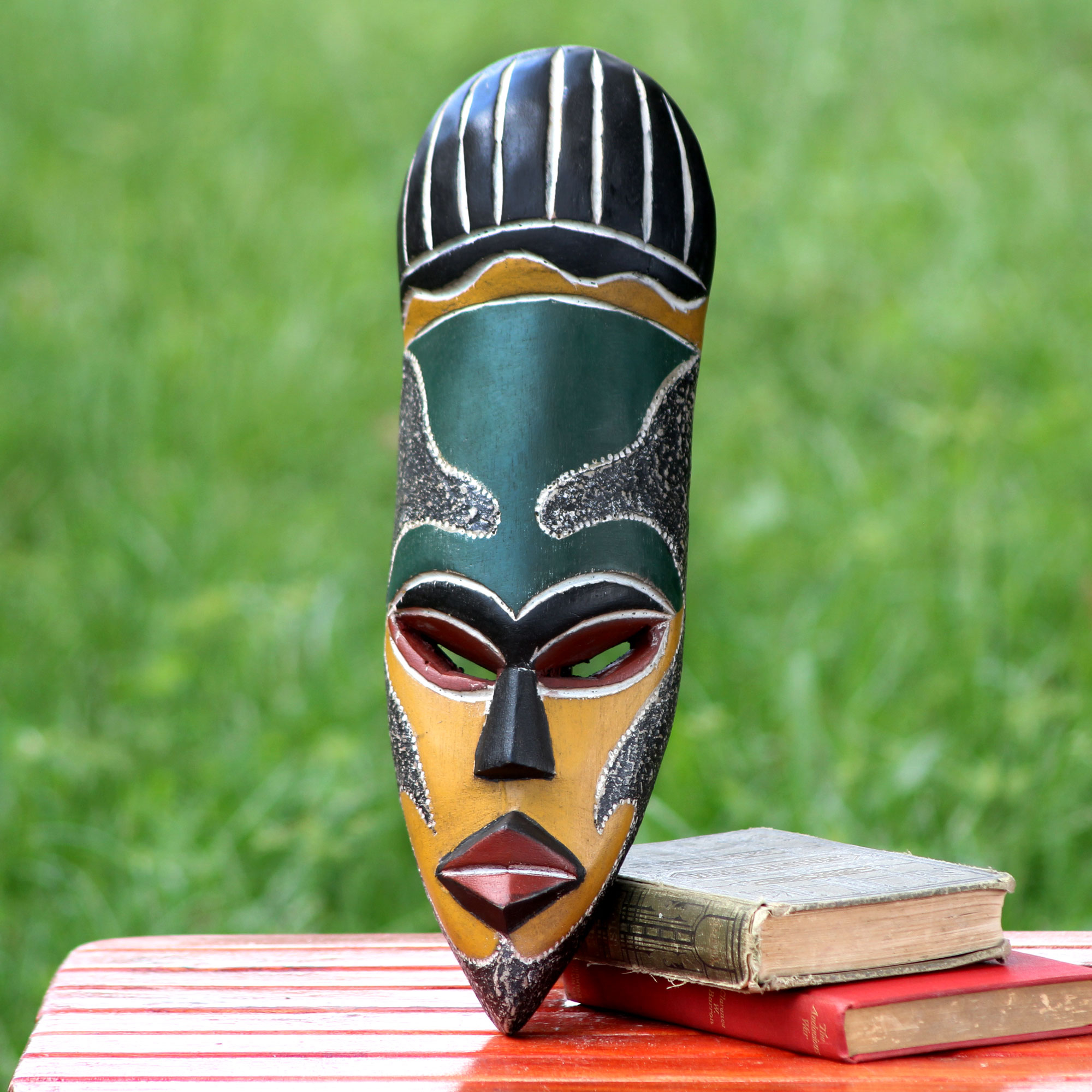 African wood mask - Our Traditions | NOVICA