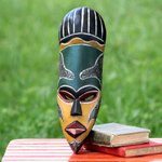 African mask, 'Our Traditions' - African wood mask
