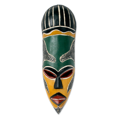 Afrikanische Maske - afrikanische Holzmaske