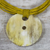 Halskette aus Horn und Leder, „Talatu Gilga“ – Halskette mit Anhänger aus afrikanischem Horn und Leder