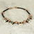 Bone and ceramic beaded necklace, 'Amaria' - Handcrafted Bone and Recycled Bead Necklace (image 2b) thumbail