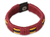 Men's wristband bracelet, 'Spirit of Africa' - Unique Men's Modern Wristband Bracelet with Cord Over Recycl (image 2a) thumbail