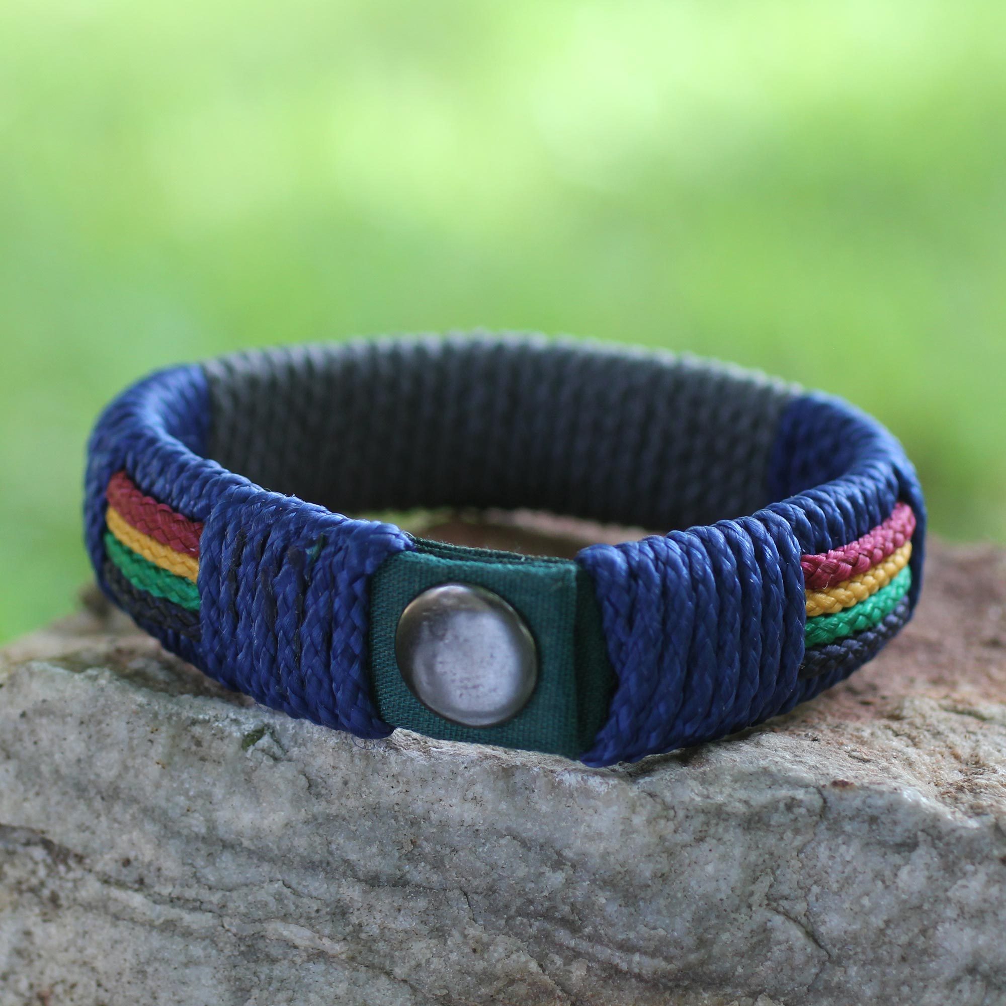 Men's Wristband Bracelet Traditions of Africa NOVICA