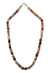 Agate beaded necklace, 'Lady of Kumasi' - Agate beaded necklace