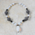 Beaded pendant necklace, 'African Treasure' - Beaded Pendant Necklace from Ghana