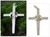Sterling silver cross pendant, 'God is Supreme' - Handmade Sterling Silver Cross Pendant thumbail
