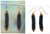 Beaded dangle earrings, 'Paglayiri' - Hand Made African Recycled Dangle Earrings (image 2) thumbail