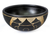 Wood decorative bowl, 'Village of Hope' - African Decorative Bowl