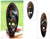 African wood mask, 'Mena' - Fair Trade African Wood Mask (image 2) thumbail