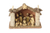 Wood nativity scene, 'African Palm House' - Wood Nativity Scene thumbail