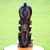 African wood mask, 'Chameleon' - Hand Crafted Wood Mask (image 2) thumbail