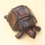 Ebony figurine, 'African Tortoise' - Hand Carved Wood Figurine (image 2b) thumbail
