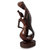 Ebony sculpture, 'Family of Four' - Unique Wood Sculpture from Africa (image 2b) thumbail